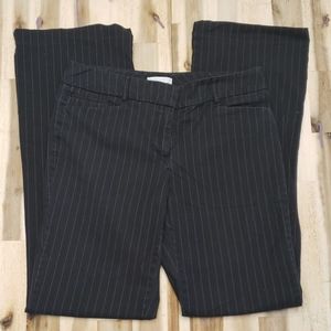 New York & Company Pin stripe Dress Pants 6 TALL